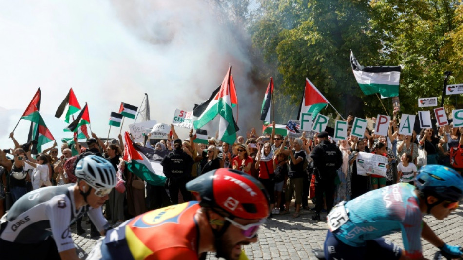 Spain PM 'proud' of pro-Palestinian protests at Vuelta