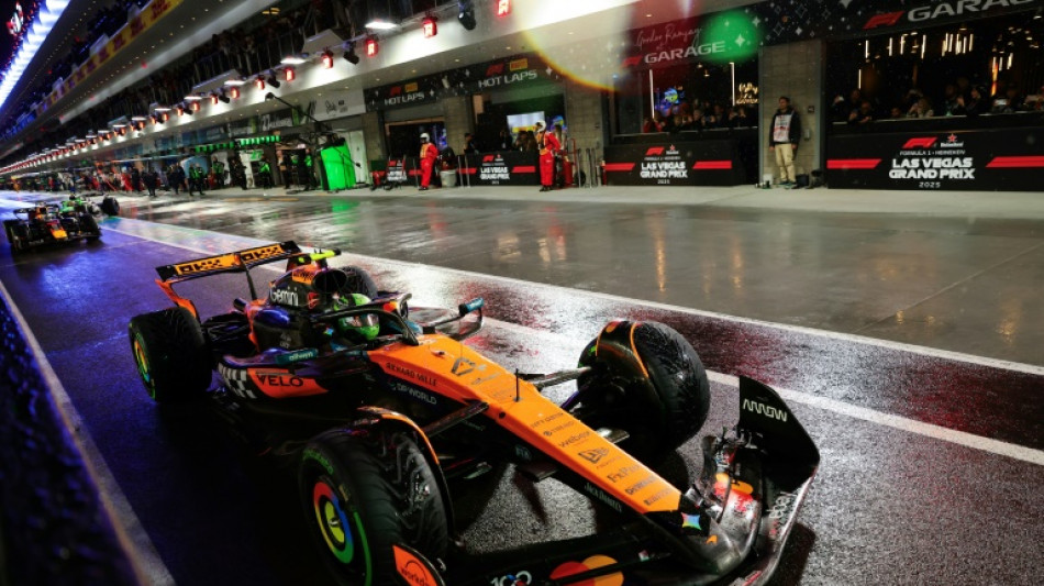 F1 championship leader Norris grabs 'stressful' Las Vegas pole 