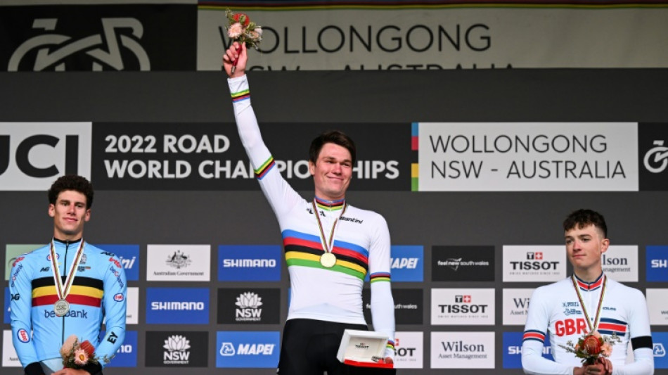 Norway's Waerenskjold wins men's U23 world time-trial title
