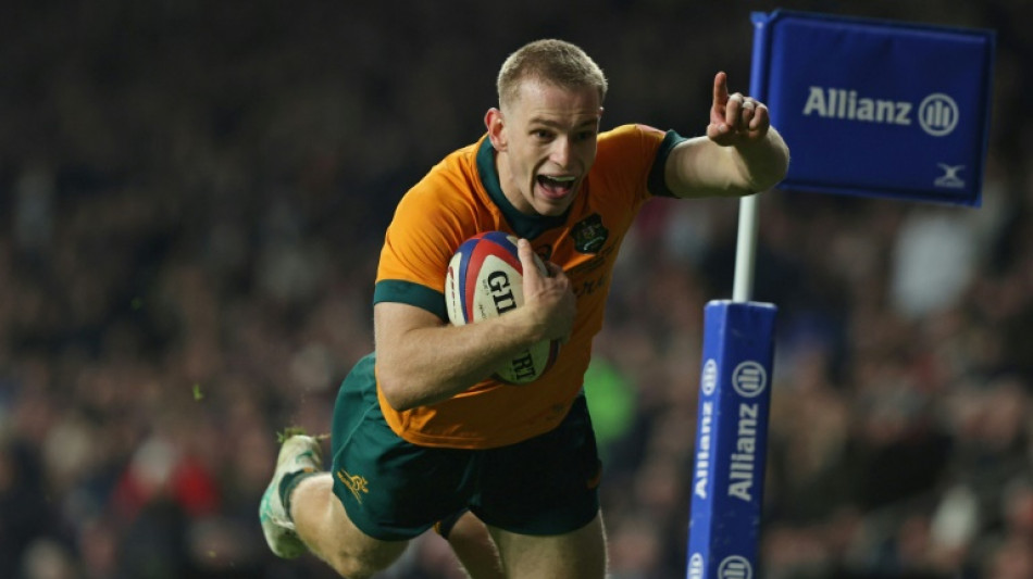Rugby: l'Australie fauche l'Angleterre apr&egrave;s un duel spectaculaire
