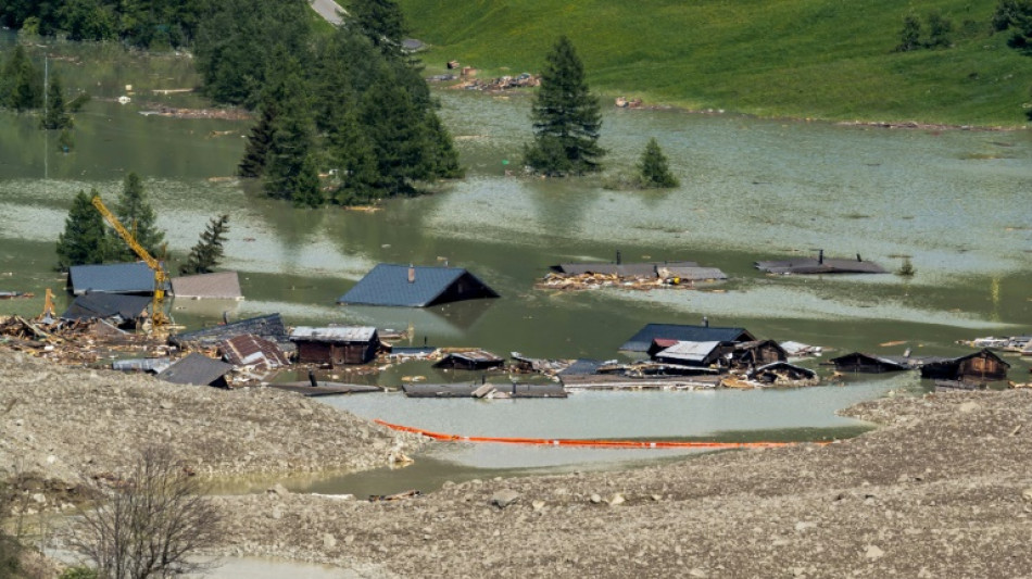 Eboulement en Suisse: la situation s'améliore mais la prudence reste de mise