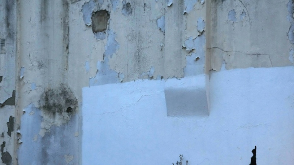 UK's street artist Banksy unveils latest mural in London