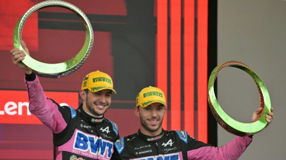 F1: au Br&eacute;sil, l'exploit d'Alpine dans une saison cauchemardesque