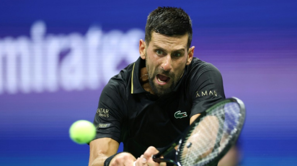 US Open: Djokovic au deuxi&egrave;me tour en grima&ccedil;ant, Medvedev chute d&eacute;j&agrave;