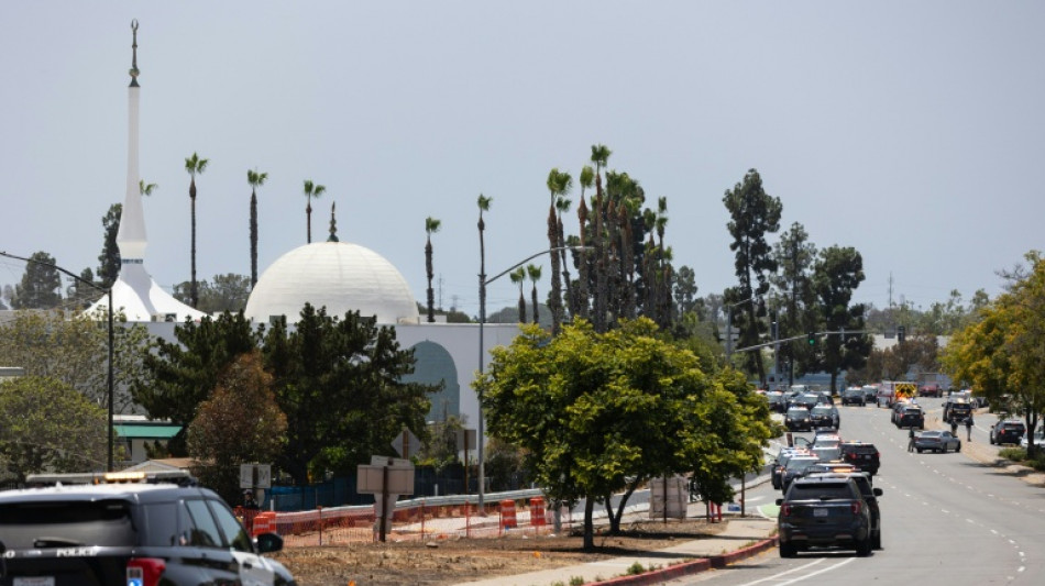 Three killed in San Diego mosque shooting, two attackers dead