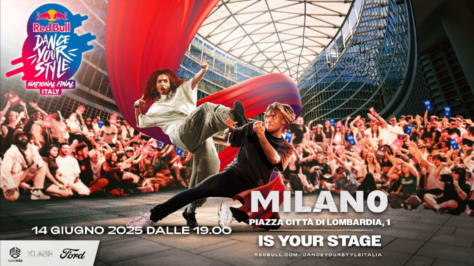 Milano torna a ballare con il 'Red Bull dance your style'