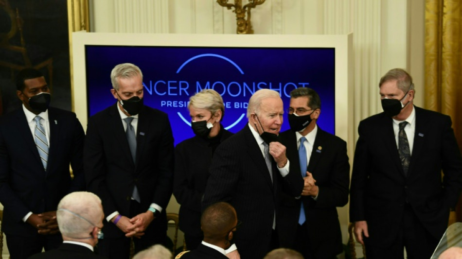Biden relaunches cancer 'moonshot' to halve death rate