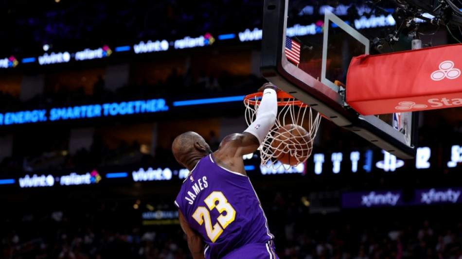 Doncic and James power Lakers over Rockets as win streak hits seven