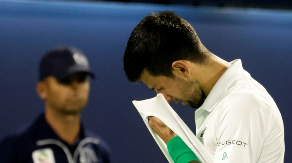 Djokovic loses world number one ranking to Medvedev in Dubai shock