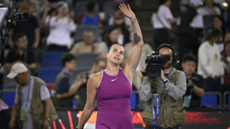 WTA 1000 de Wuhan: Sabalenka &eacute;carte Gauff et passe en finale