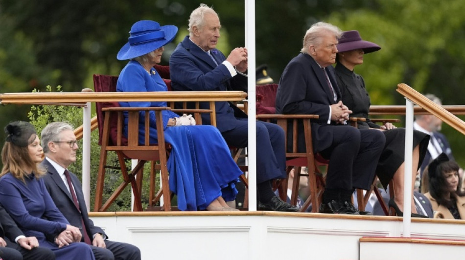 Donald Trump et Keir Starmer s'attaquent aux sujets sensibles apr&egrave;s un accueil royal