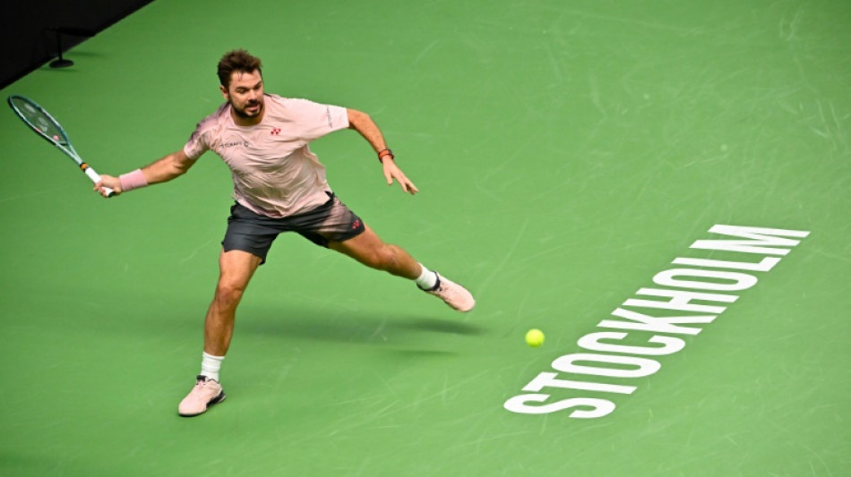 ATP: &agrave; 39 ans, Wawrinka s'offre Rublev et passe en demies &agrave; Stockholm