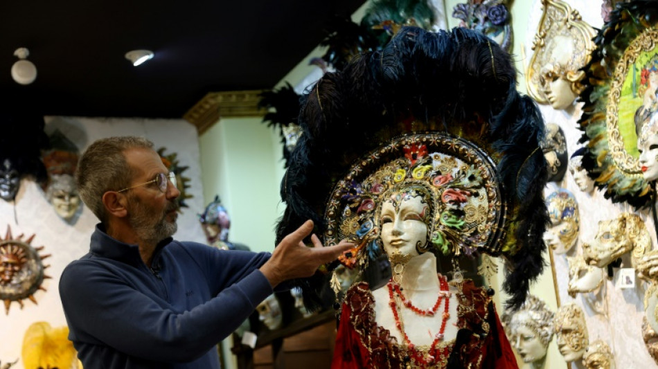 Across the sea from Venice, Albanian studio crafts carnival masks