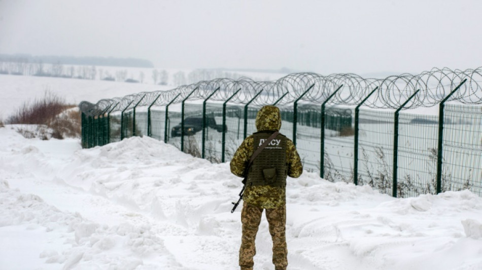 Los guardias fronterizos ucranianos, en "primera línea" en caso de invasión rusa