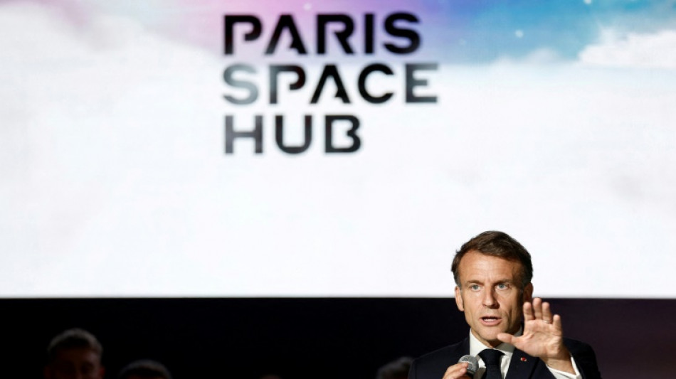 Macron says Europe must become 'space power' again