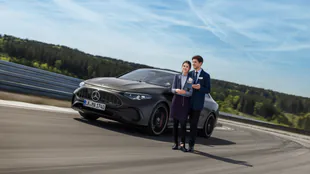 Mercedes-AMG CLA 45 : les commandes ouvertes pour la berline &eacute;lectrique de 680 ch