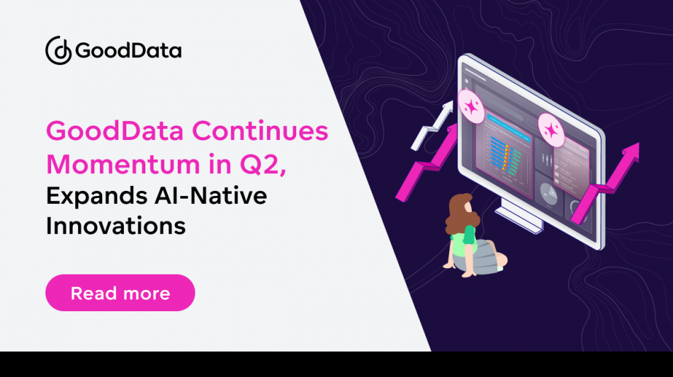 GoodData setzt seine Dynamik im zweiten Quartal fort und erweitert seine KI-nativen Innovationen
