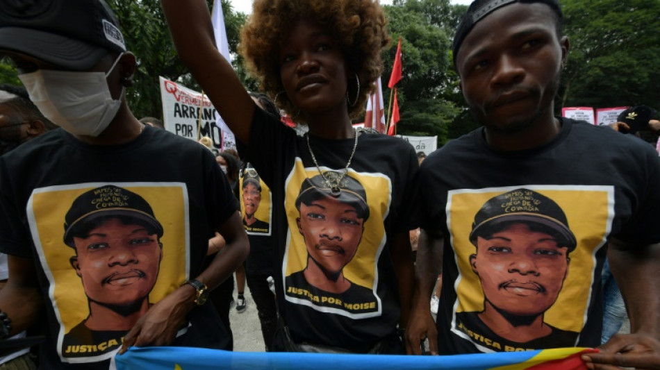 Marchers demand justice for Congolese migrant brutally killed in Rio
