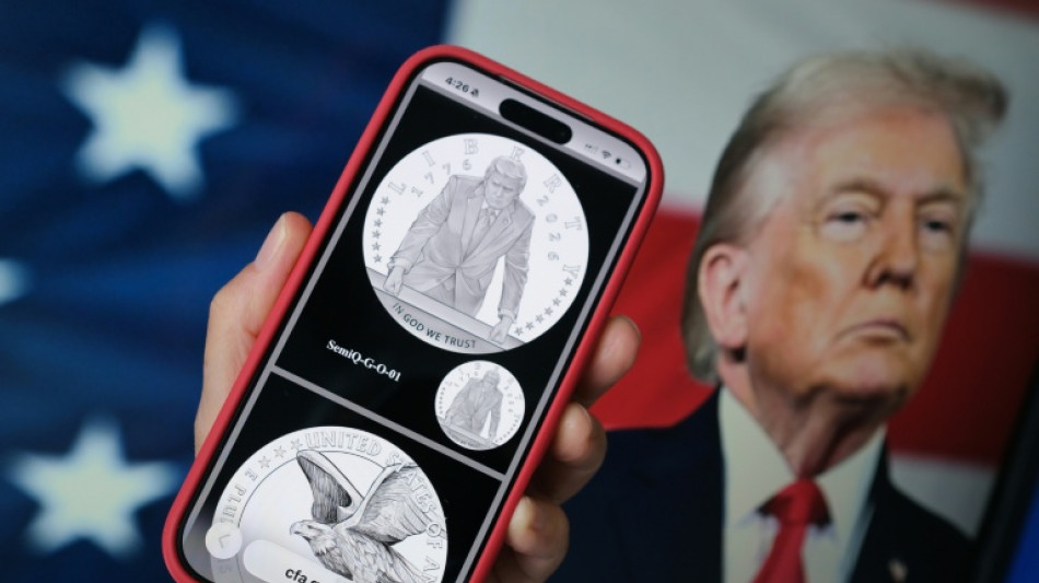 Trump erh&auml;lt Goldm&uuml;nze mit seinem Konterfei