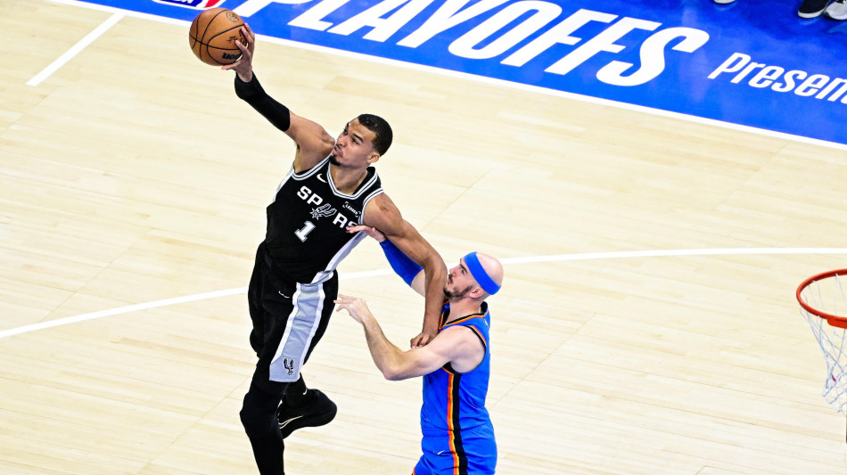 Finali Nba: Wembanyama un gigante, agli Spurs gara 1 con Oklahoma