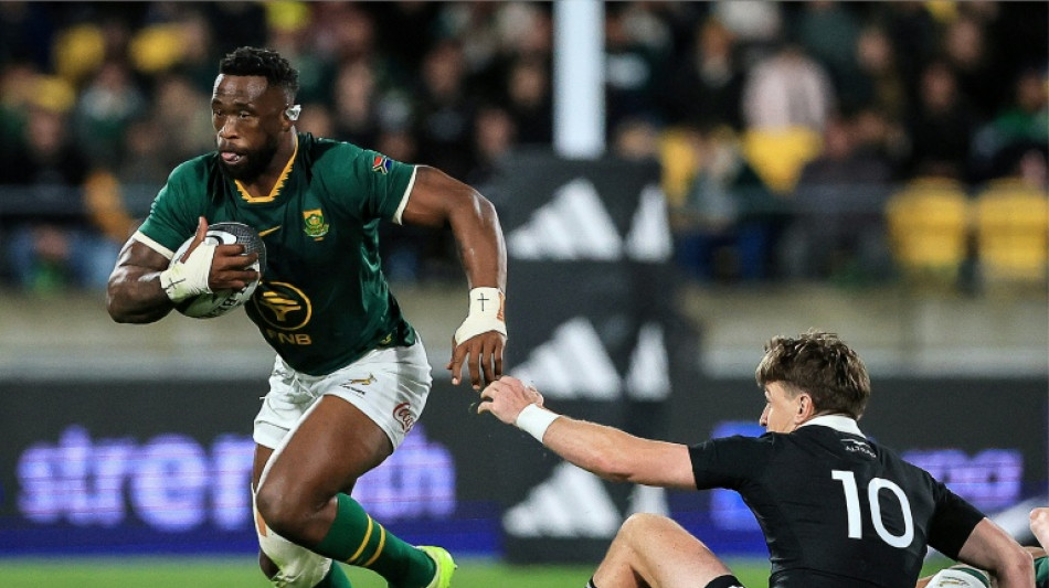 Rugby: l'Afrique du Sud inflige &agrave; la Nouvelle-Z&eacute;lande la plus grosse d&eacute;faite de son histoire