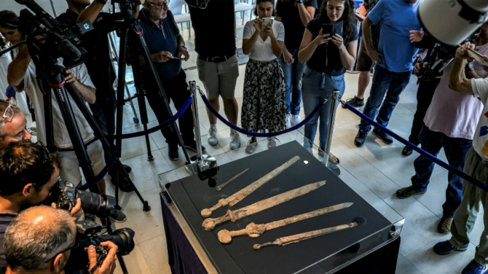 Arch&eacute;ologie: Isra&euml;l d&eacute;voile un "butin" de guerre datant de l'Empire romain