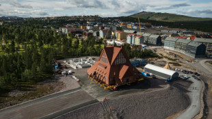 Fünf-Kilometer-Umzug erfolgreich: Berühmte Kirche von Kiruna steht an neuem Platz