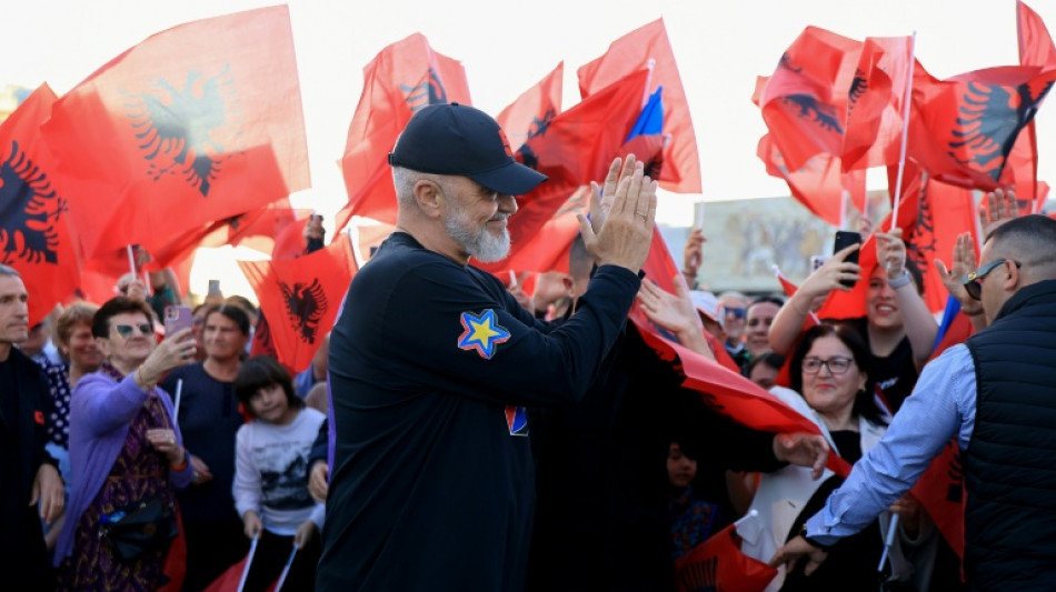 Avec sa victoire, "l'Albanie a choisi les &eacute;toiles" se f&eacute;licite Rama l'Europ&eacute;en