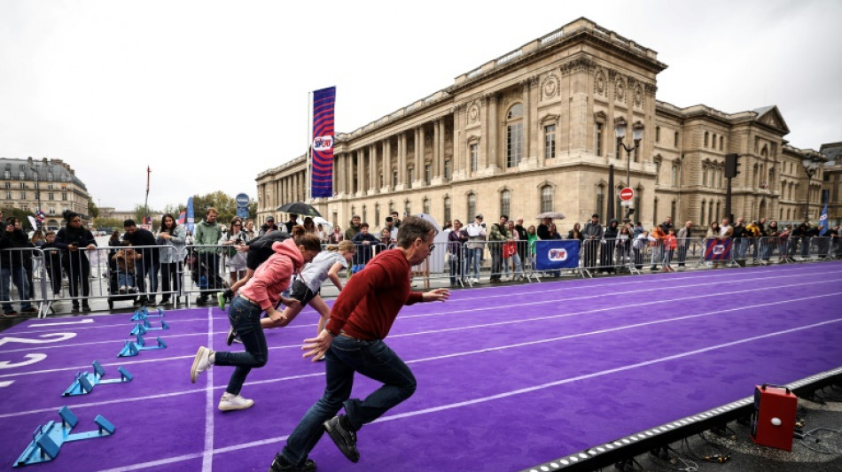 Un 100 m&egrave;tres in&eacute;dit dans la Seine, point d'orgue de la premi&egrave;re F&ecirc;te du sport
