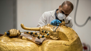 Egyptian conservators give King Tut's treasures new glow