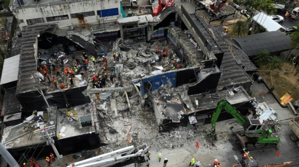 Discoth&egrave;que de Saint-Domingue: un 222e mort, identifications des corps toujours en cours