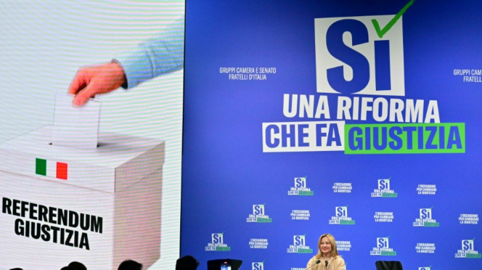 Los primeros resultados del refer&eacute;ndum sobre la reforma judicial en Italia apuntan a un rev&eacute;s para Meloni