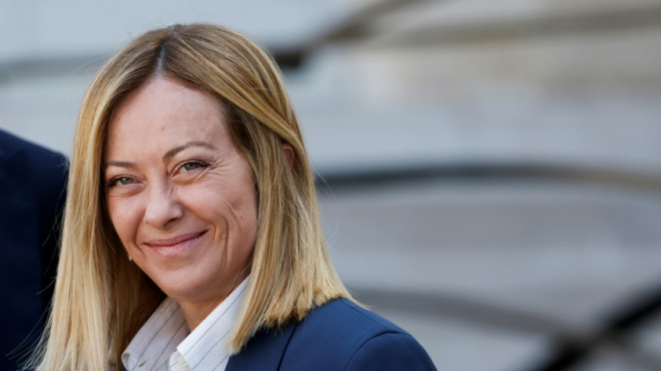Meloni defende abordar de maneira 'razo&aacute;vel' a guerra de tarifas