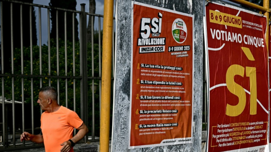 Italianos votam em referendo sobre naturalização e direitos trabalhistas