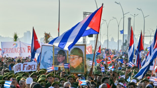 Castro backers rally in front of US embassy in Havana