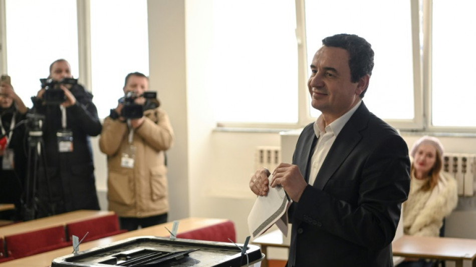 Prognosen: Rund 42 Prozent f&uuml;r Regierungspartei bei Parlamentswahl im Kosovo