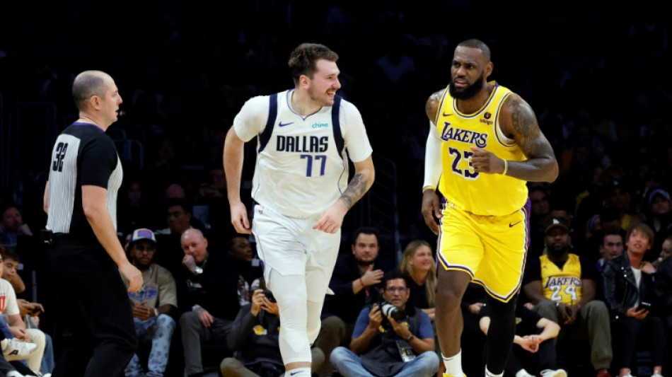 Doncic aterriza en los Lakers en el traspaso m&aacute;s impactante de la NBA