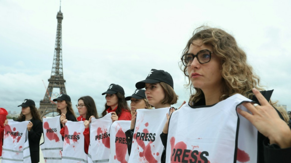 RSF denuncia 54 jornalistas mortos em 2024, um terço em ações de Israel