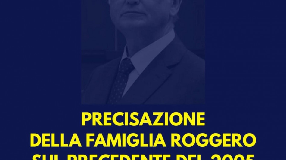 Famiglia Roggero,'nel 2005 fu istinto paterno, non una spedizione punitiva'