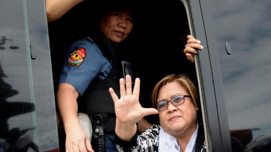 'My work is not done': jailed Duterte critic runs for Senate