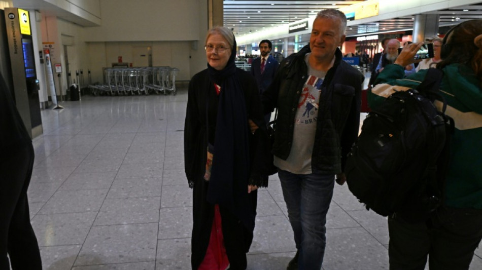 Elderly British couple returns to UK after Taliban release
