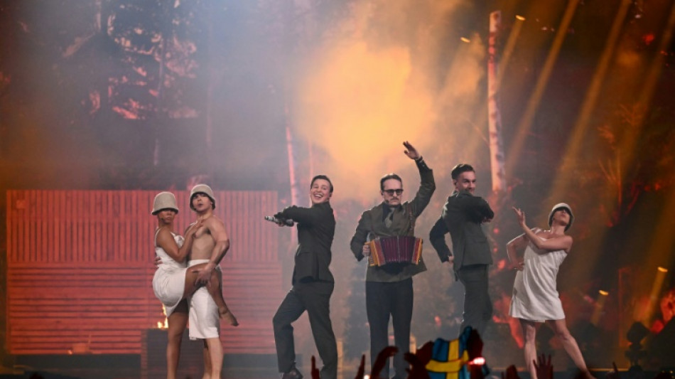 Eurovision favourite KAJ shines spotlight on Finland's Swedish- speaking minority