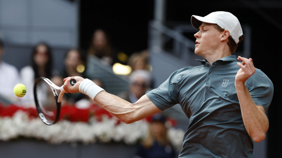 Da Parigi a Madrid,Sinner il primo della storia a vincere 5 Masters 1000 di fila
